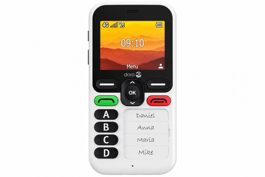 Doro Leva X10 – White/Black