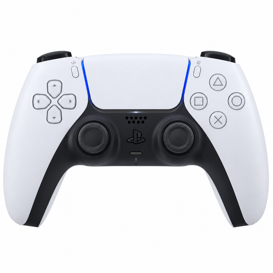 Sony PlayStation DualSense controller in white