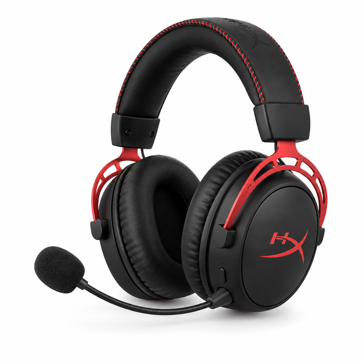 HyperX Cloud Alpha Wireless gaming headset in black and red