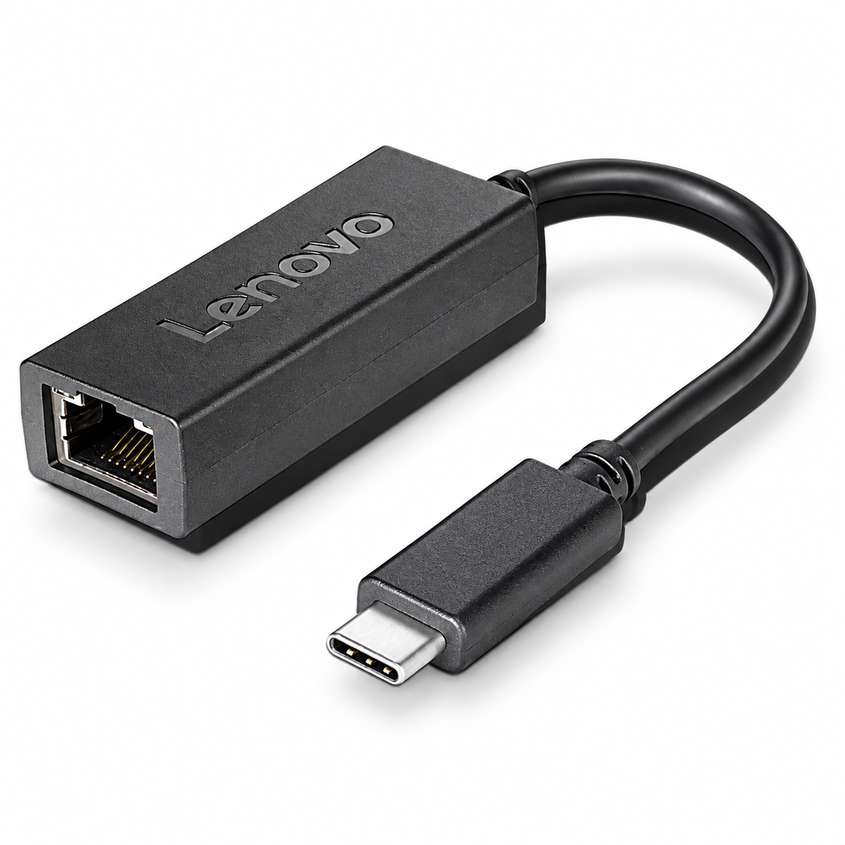 Lenovo USB-C to Ethernet Adapter 4X90S91831 in Black