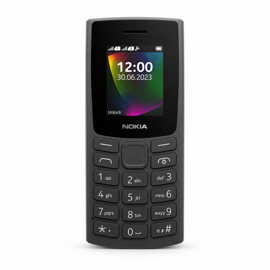 Nokia 106 2023 black mobile phone