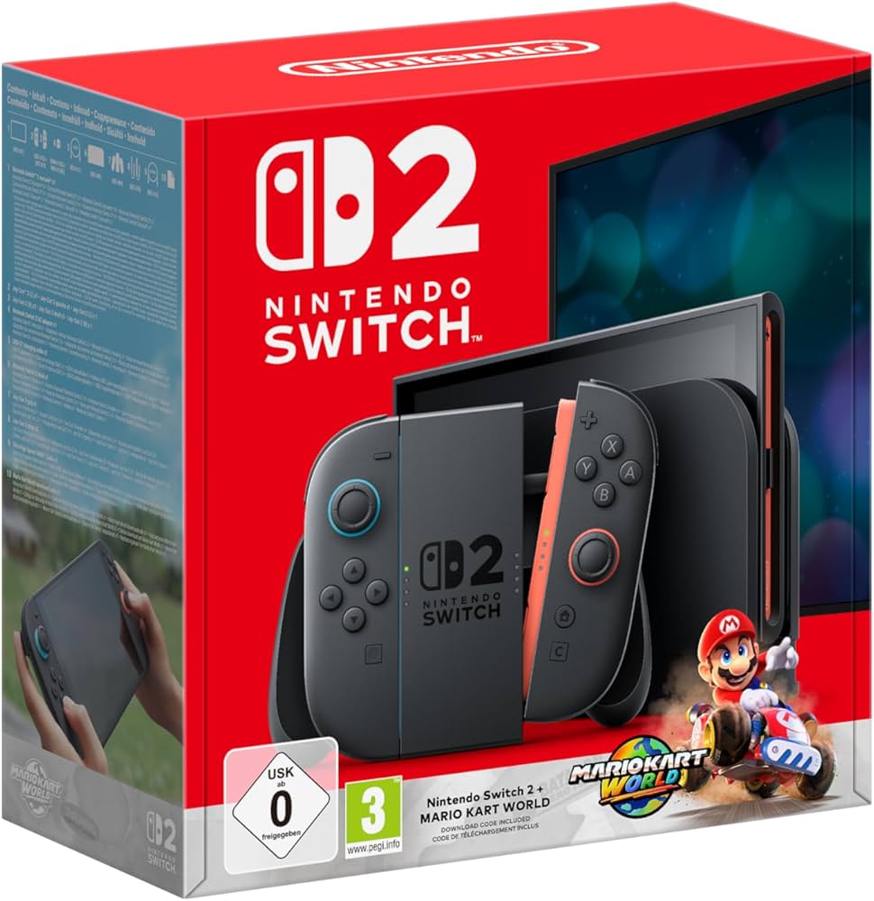 Nintendo Switch 2 Console – Next-Gen Hybrid Gaming System | 4K Docked | Portable Handheld