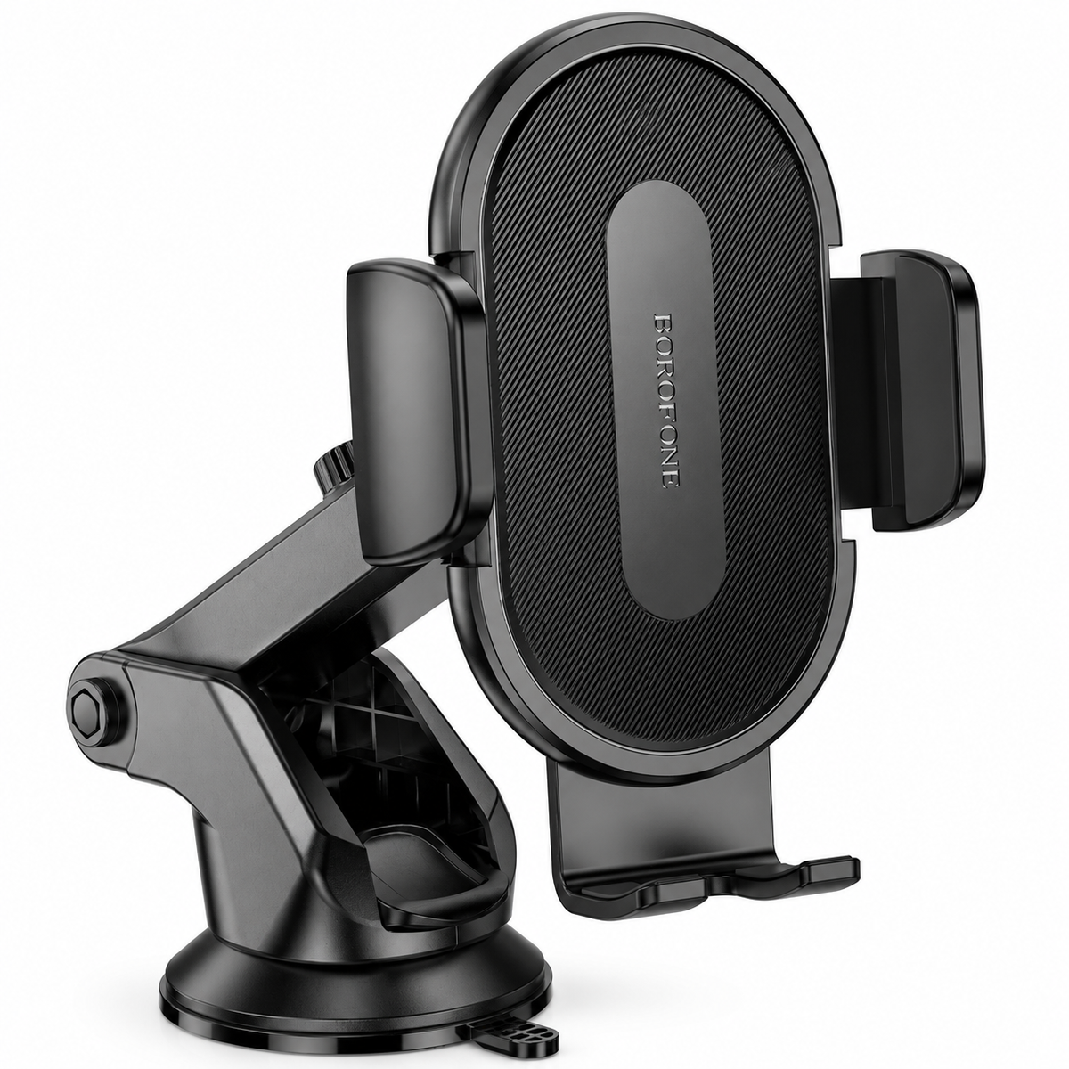 Borofone BH134 Rio Car Phone Holder (4.5"–7", Black)
