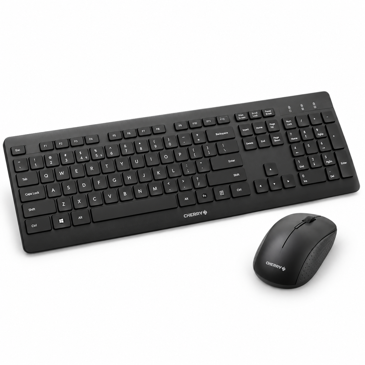 CHERRY DW 5100B wireless keyboard and mouse set in black