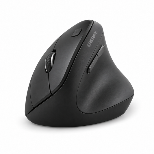 CHERRY MW 4500B wireless ergonomic mouse in black