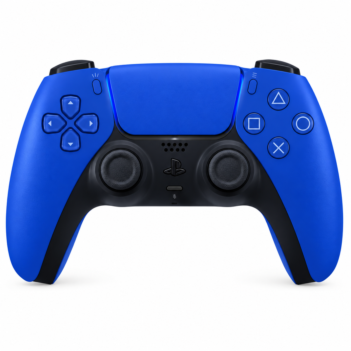 Sony PlayStation DualSense controller in cobalt blue