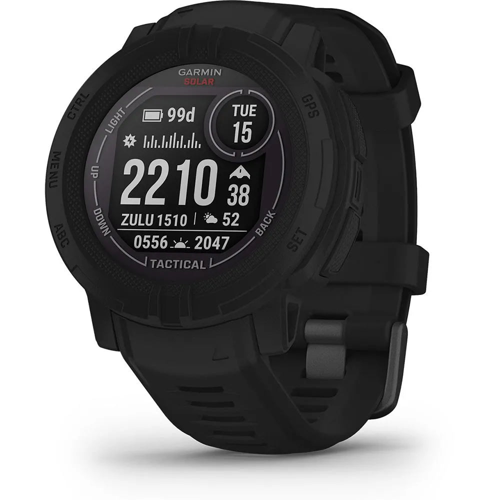 Garmin Instinct 2 Solar (45mm) – Rugged GPS Smartwatch with Solar Charging