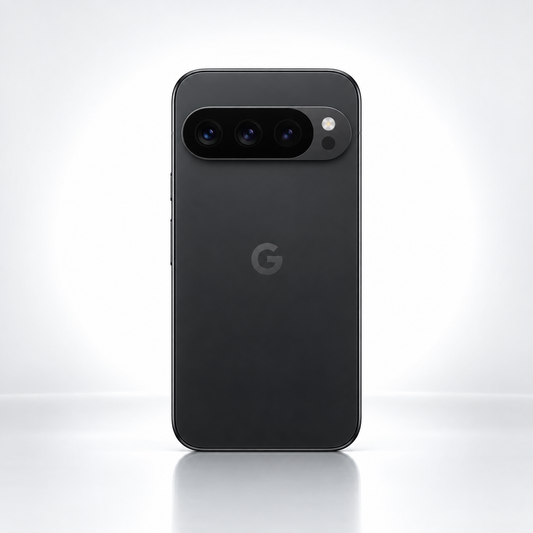 Google Pixel 10 128GB Obsidian rear view