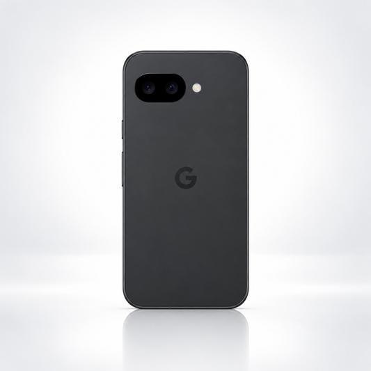 Google Pixel 10a 128GB Obsidian rear view