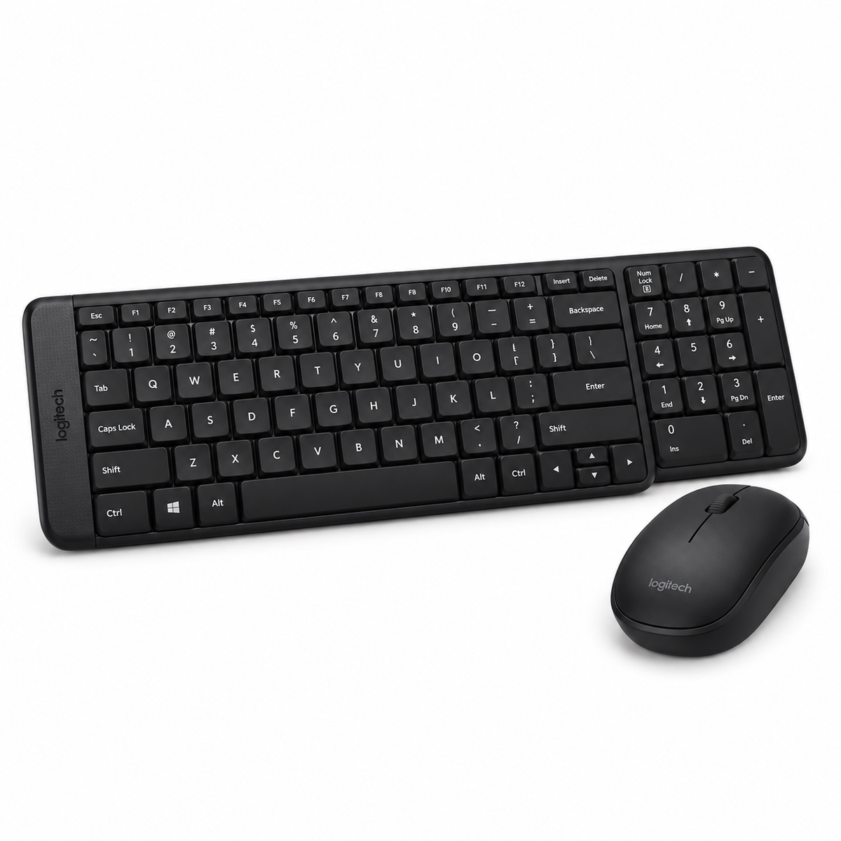 Logitech MK220 wireless keyboard and mouse combo in black