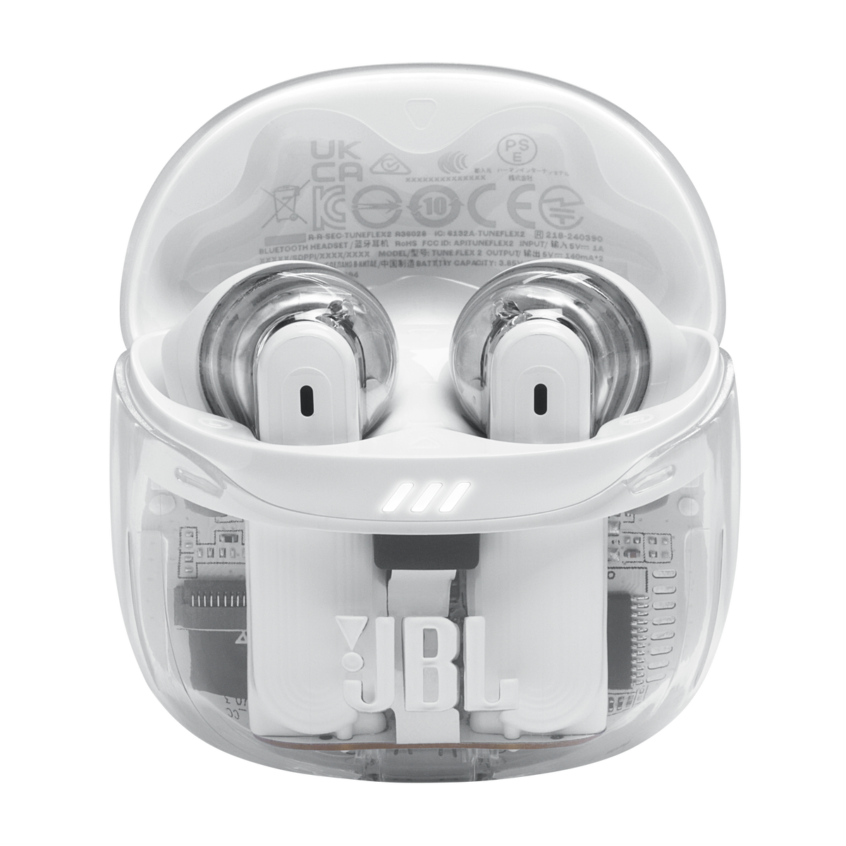 JBL Tune Flex 2 Ghost Edition – Ghost White