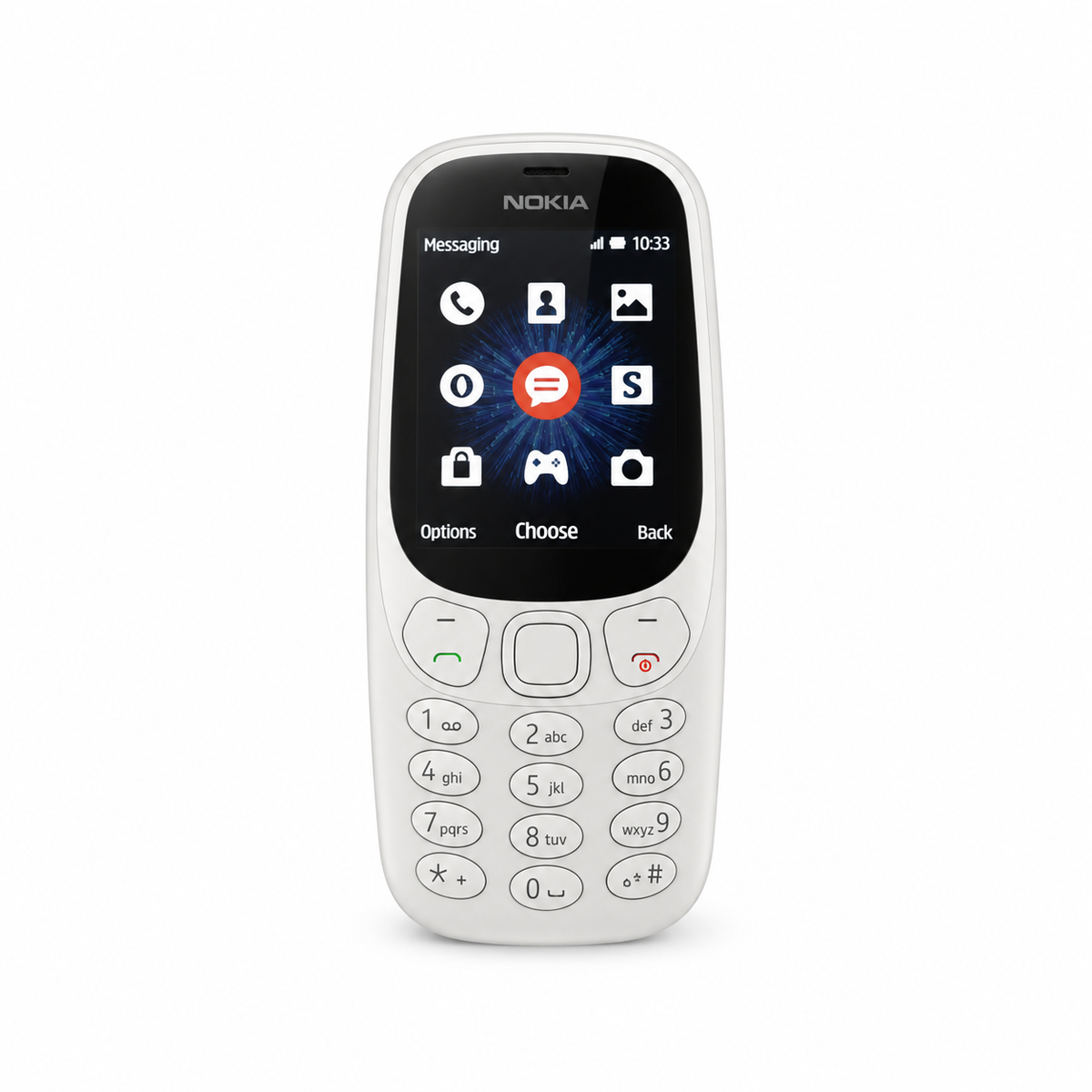 Nokia 3310 white mobile phone