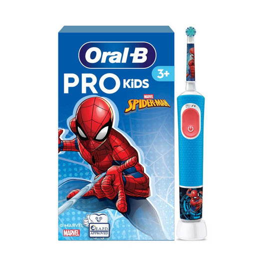 Oral-B Vitality Pro Kids Spider-Man electric toothbrush in blue