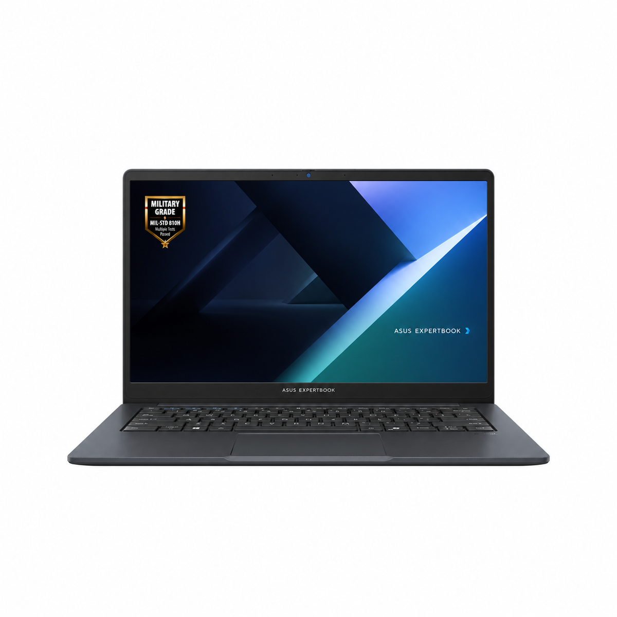 ASUS ExpertBook in Gentle Grey, front view