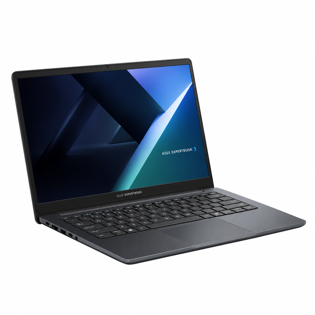 ASUS ExpertBook opposite side view on white
