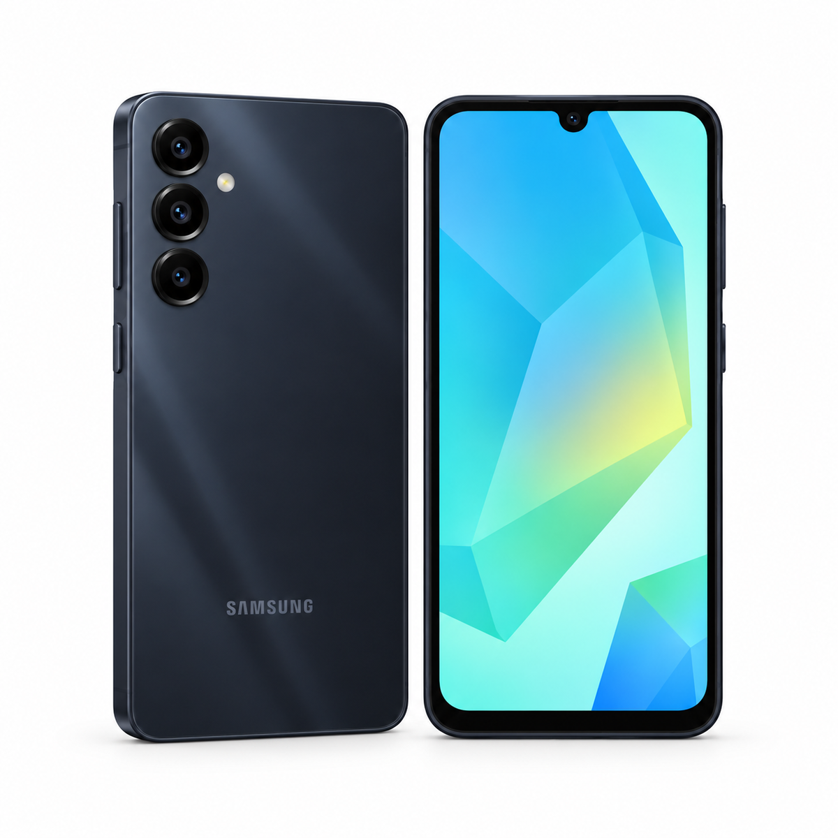 Samsung Galaxy A16 4G 128GB — New front and angled rear views