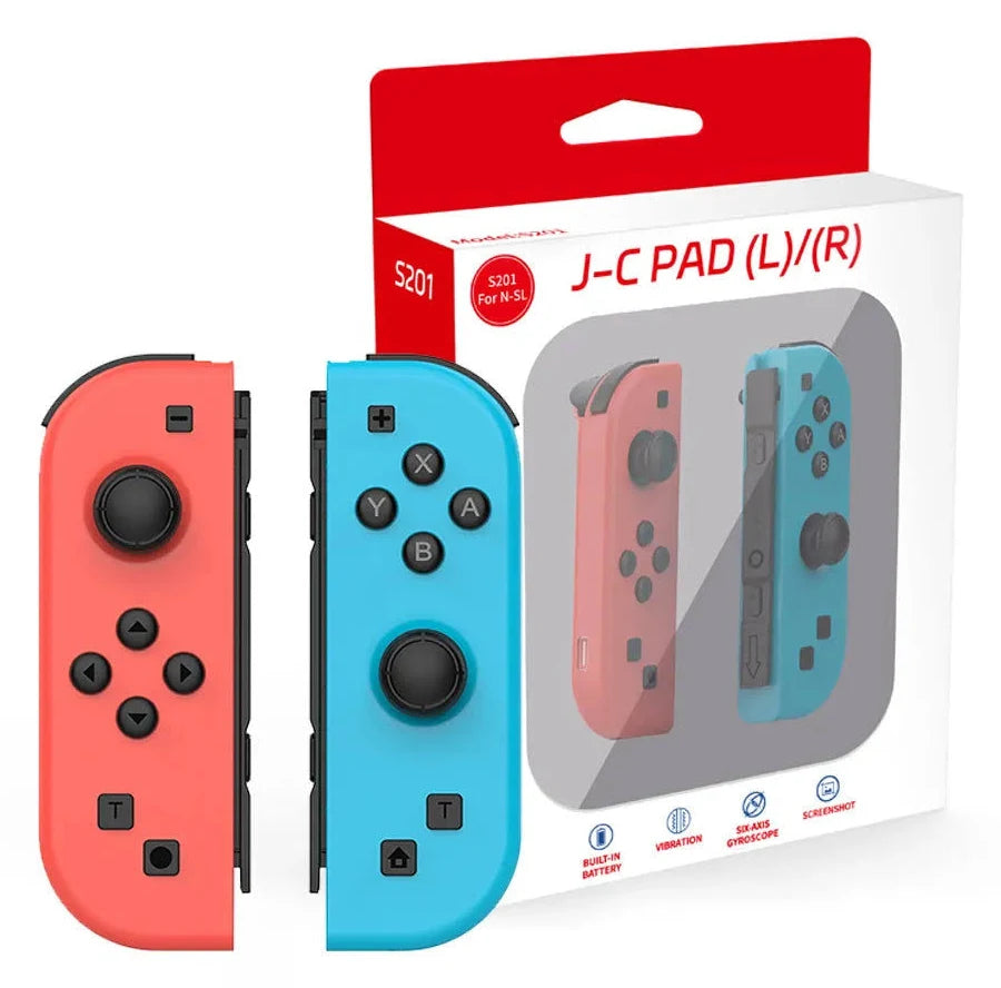 Nintendo Switch (L/R) Controller Gamepad J-C PAD S201 Red