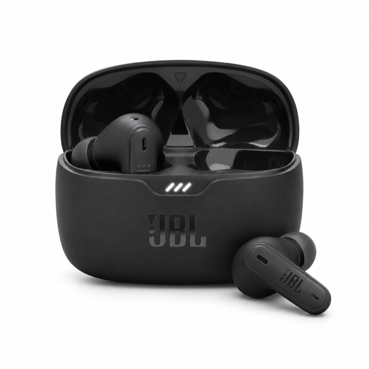 JBL Tune Beam 2 black earbuds